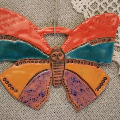 Motyl ceramiczny duży
