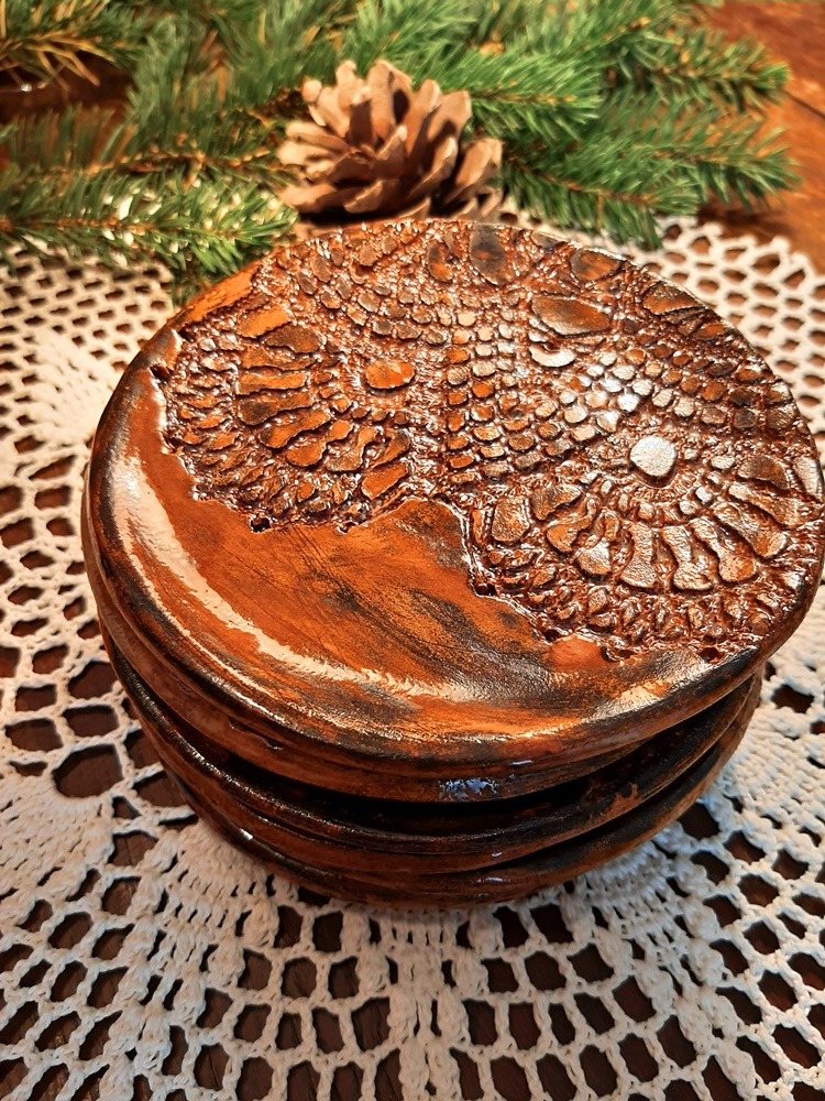 Talerzyki ceramiczne deserowe - obrazek 3