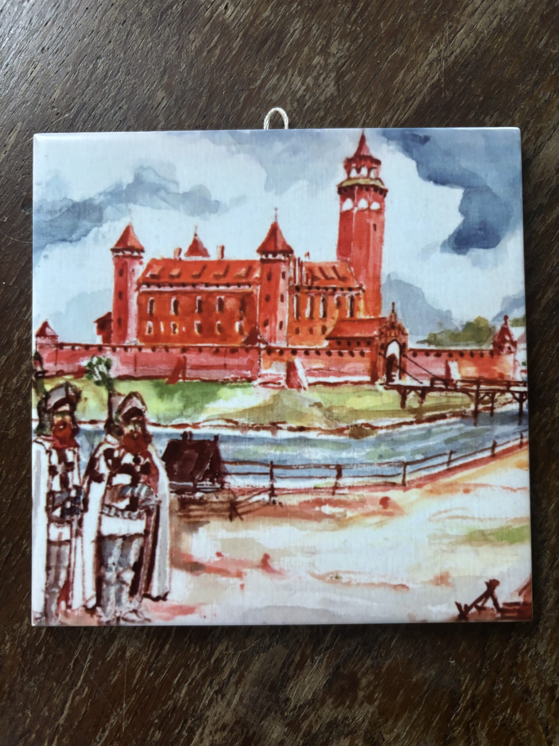 Ceramiczny obrazek Brodnica