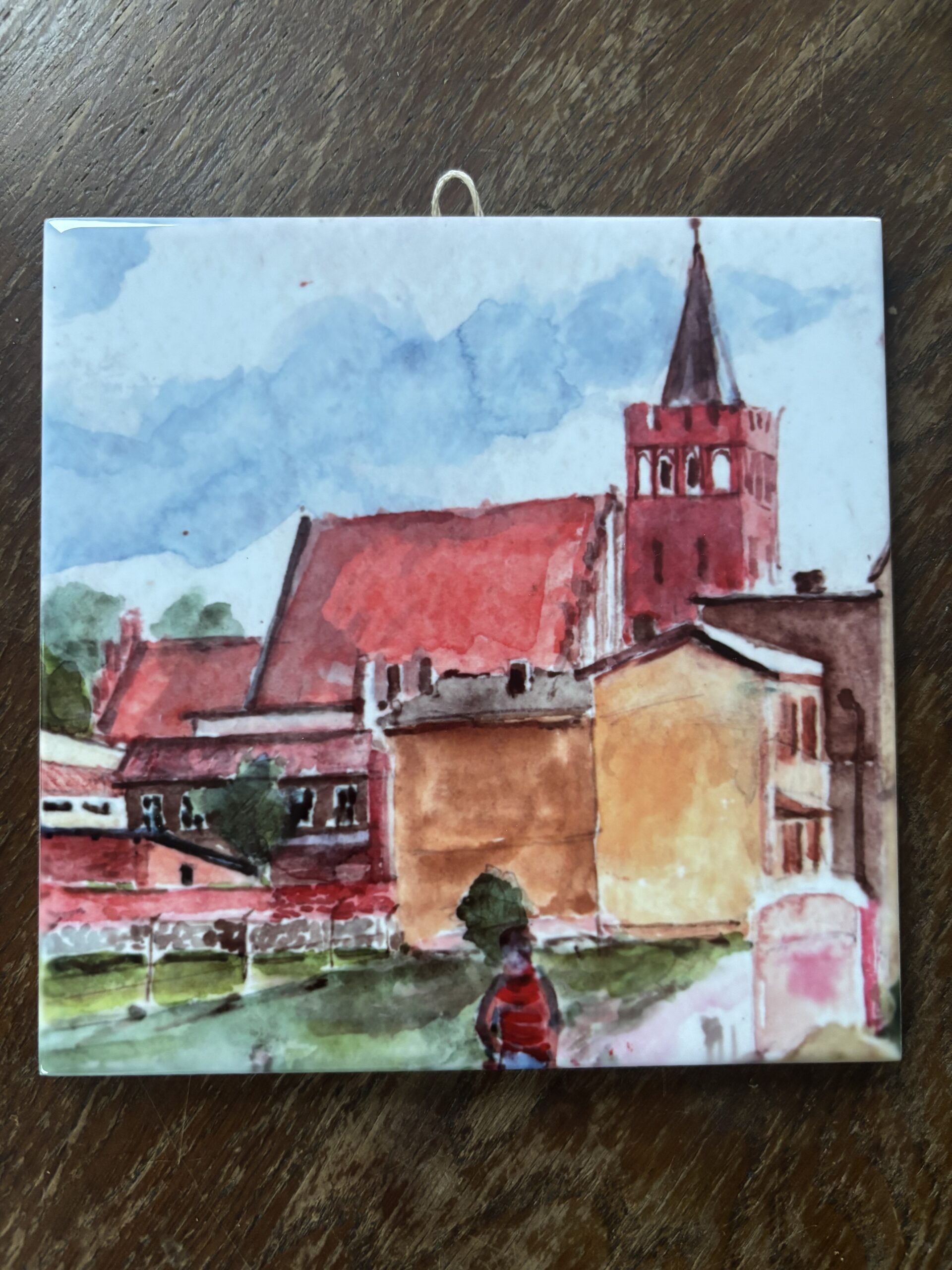 Ceramiczny obrazek Kościół Farny