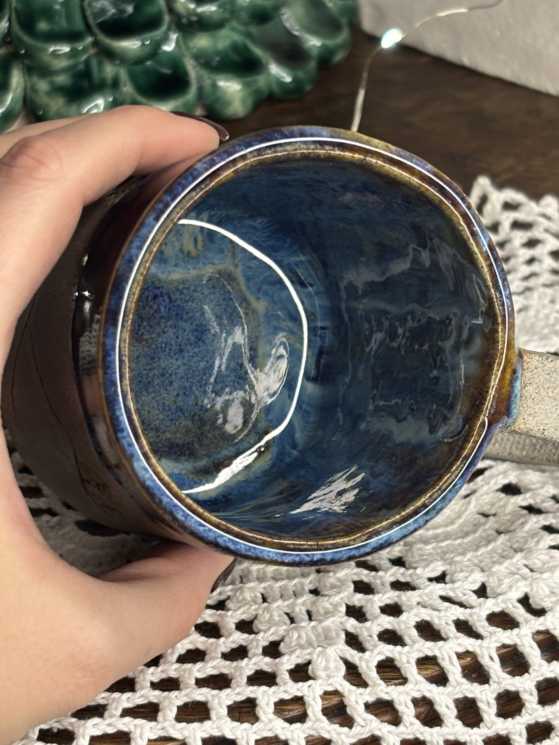 Kubek ceramiczny góry - obrazek 3